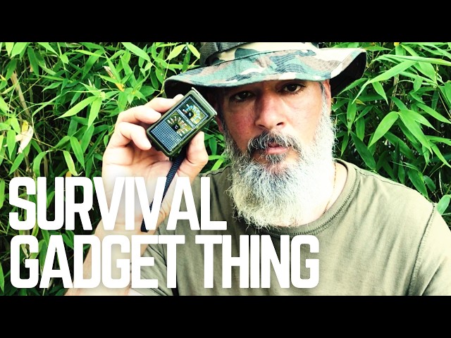 SURViVAL GADGET THiNG Compass Fire Starter Thermometer Mirror #survivalgear #bushcraft #stealthy