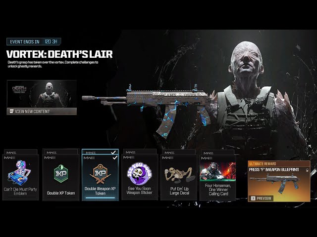 ALL NEW MW3 Vortex: Death's Lair Event Challenges & REWARDS EARLY Gameplay! (Modern Warfare 3)