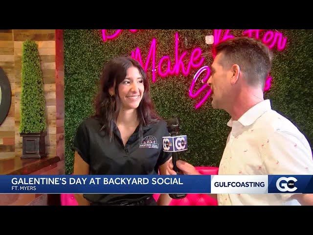 'Galantine's Day' at Backyard Social