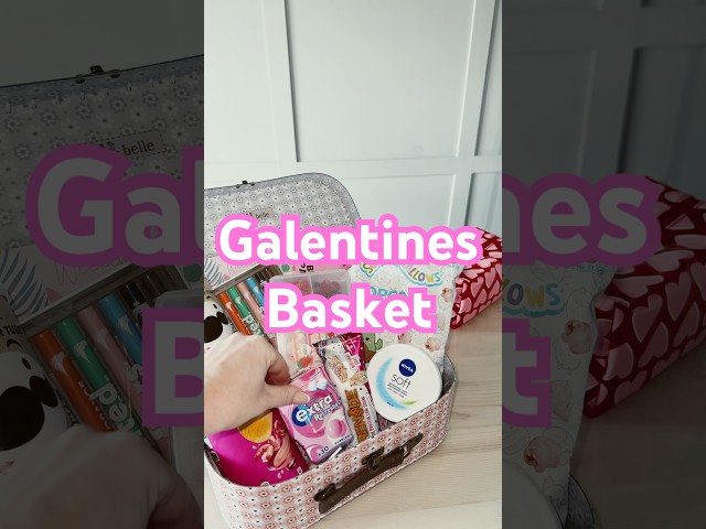 Make a GALENTINES Basket With Me - Valentines Day Gift Idea