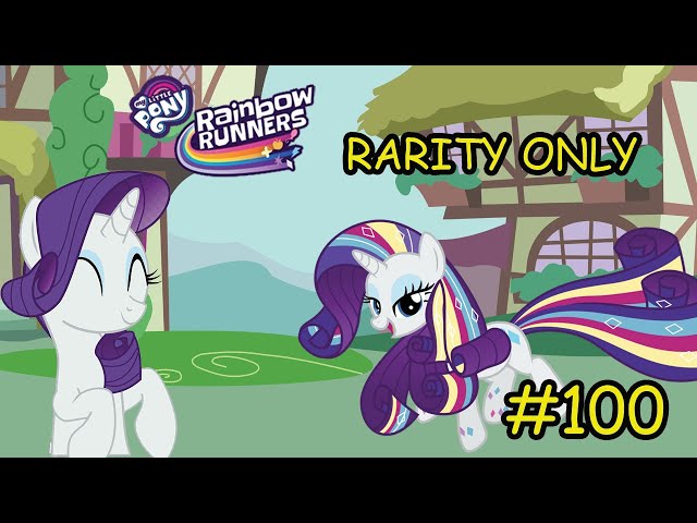 My Little Pony Rainbow Runners -  Part 100 | Quest For Rarity Only Part 5 !