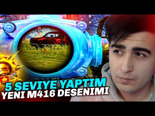 YENİ M416 DESENİMİN VURMA EFEKTİNİ AÇTIM! PUBG Mobile