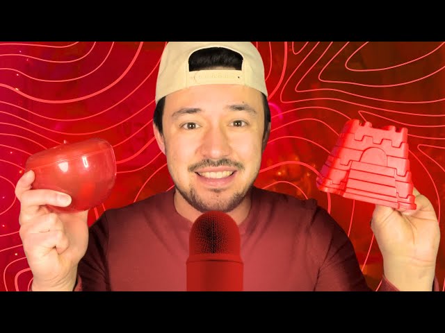 🔴 All Things Red! ASMR Triggers You’ve Never Seen ❤️ ~ Happening LIVE!