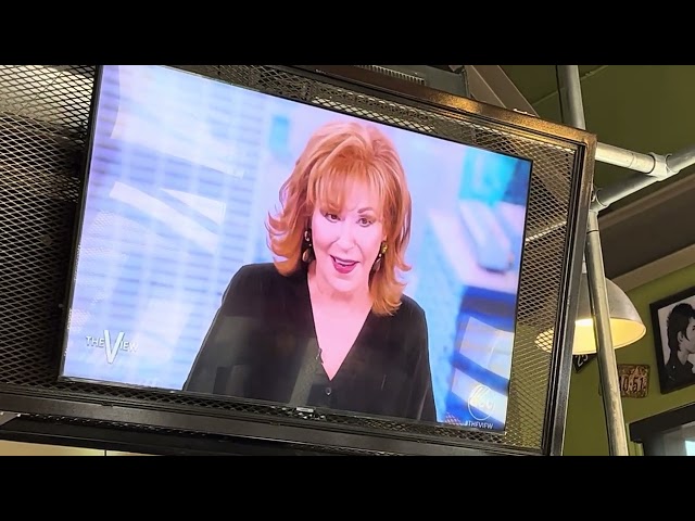 Joy Behar glitching