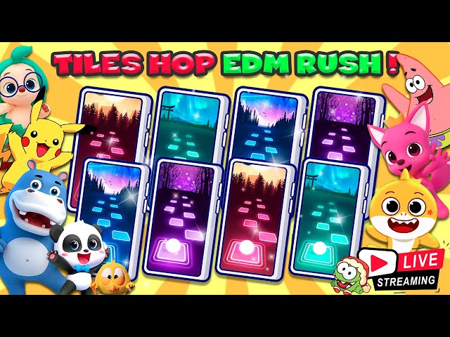 🎵 Tiles Hop EDM Rush – Non-Stop Music & Fun! 🎮🔥 | Live 24/7