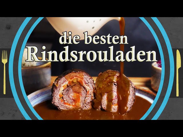 Das beste RINDSROULADEN REZEPT, das du machen wirst!