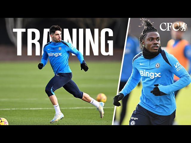 TRAINING pre-Tottenham 💪 | Chelsea Training | Chelsea FC 24/25