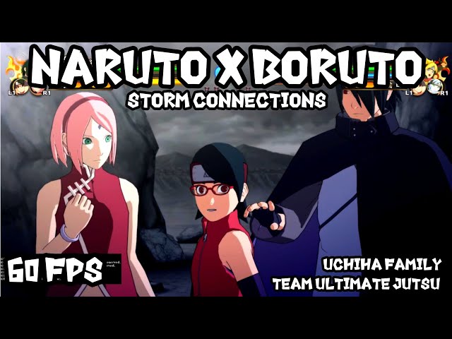 NEW: Uchiha Family, Team Ultimate Jutsu: (PS5: 60FPS) Naruto Storm Connections