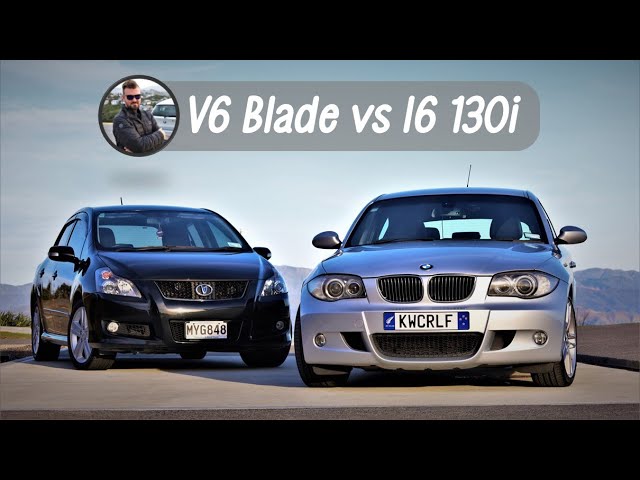 Toyota Blade V6 vs BMW 130i - Battle of the 6 Cylinder Hatches