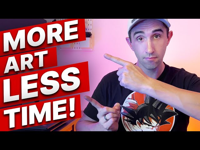 Art productivity habits + mindsets that will change your life