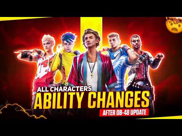 ALL CHARACTERS ABILITY CHANGE AFTER OB-48 UPDATE || OB-48 UPDATE ADVANCE SERVER