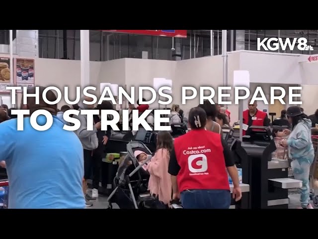 Costco workers prepare for potential nationwide strike