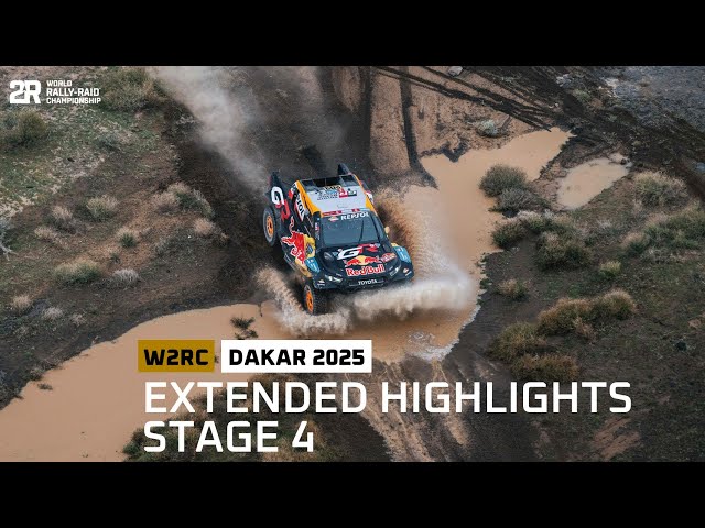 Highlights Stage 4 Dakar 2025 #W2RC