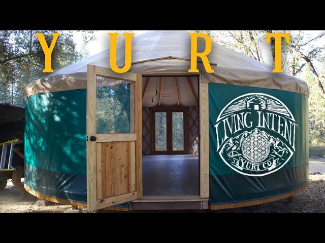 FRAME & FABRIC, Assembling a YURT | Living Intent Yurt co.