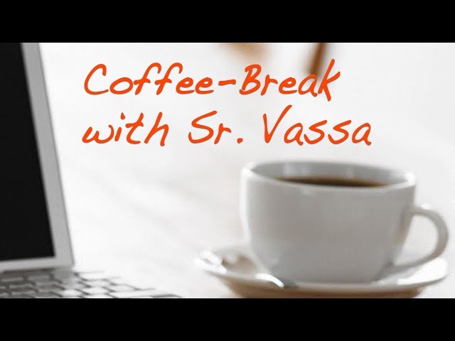 Coffee Break with Sr.Vassa 8: Pre-Christmas House-Cleaning