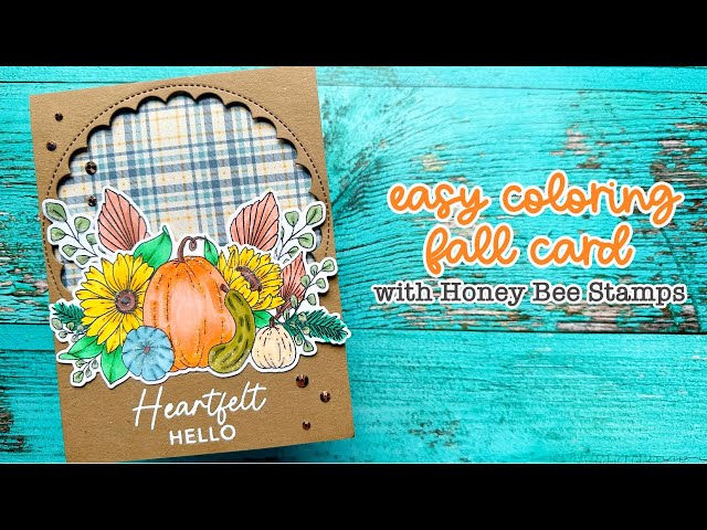 Easy Coloring with Honey Bee Stamps