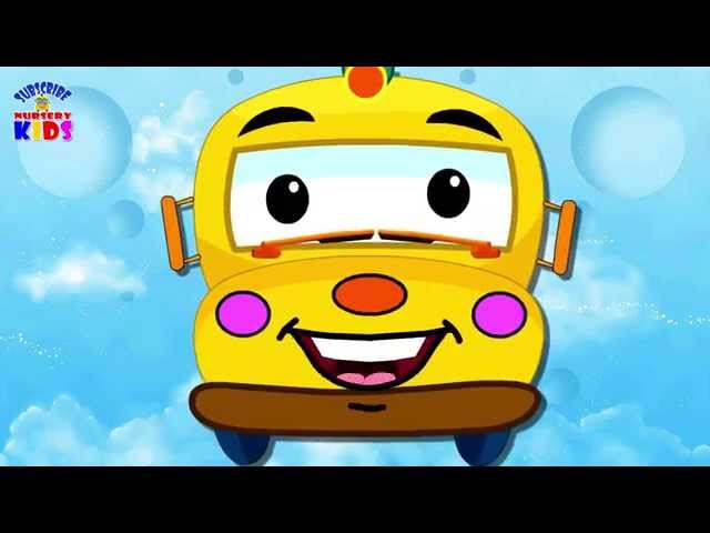 The Wheels On The Bus | Popular Nursery Rhymes ( FingerTip Rhymes )