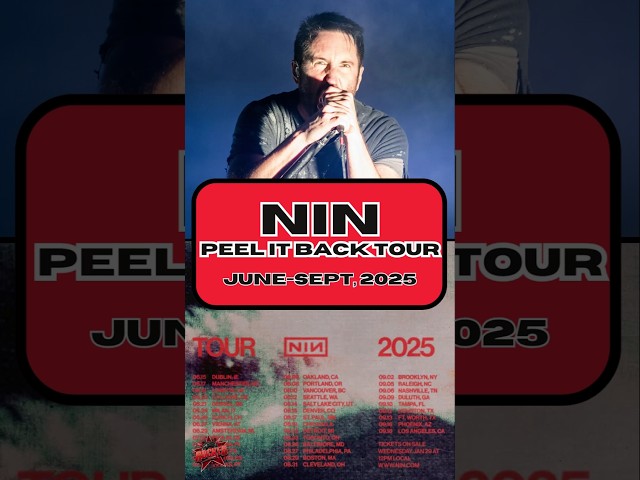 Nine Inch Nails Peel It Back Tour #Shorts