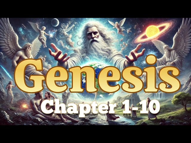 [Genesis Chapter 1-10] The story of Adam, Eve, Noah,  creation of heaven and earth in the beginning