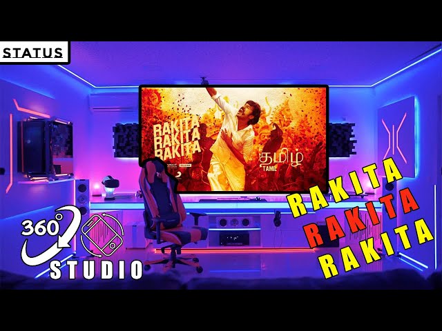 Rakita Rakita song whatsapp status | Dhanush  | 360D