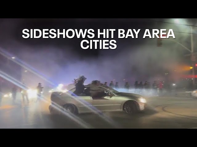 Sideshows hit four Bay Area cities over NBA All Star weekend