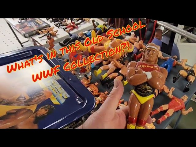 Ohhh Yeaaahh Brother! We Check Out an Old School WWF Wrestling Collection!