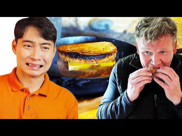 Gordon Ramsay Messed Up The Simplest Dish (Grilled Cheese)