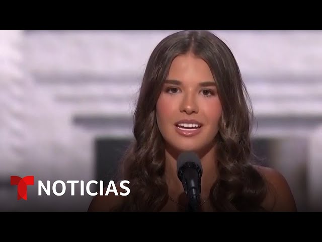 Ella es la nieta de Trump que muchos ven como el futuro del movimiento MAGA | Noticias Telemundo