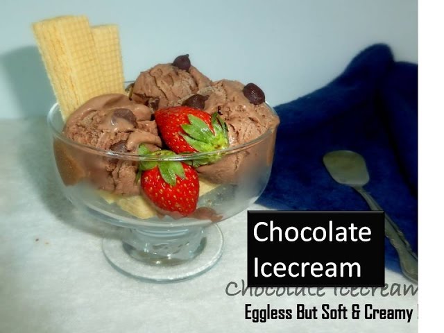 Eggless Chocolate  ICECREAM | So creamy and soft | Summer special| DeepsKitchen