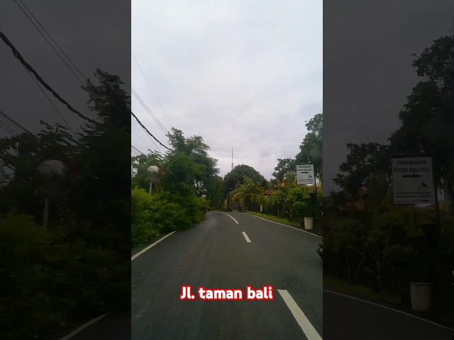 Jl.taman bali.mumbul nusa dua bali#infojalanjalan #suasanabali