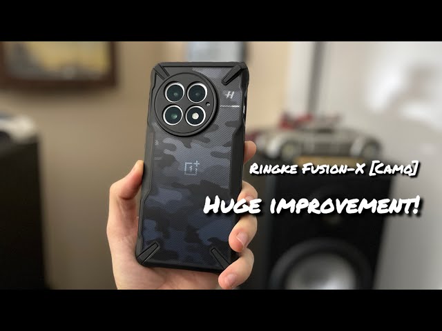 One Plus 13: Ringke Fusion-X [Camo Case Review]