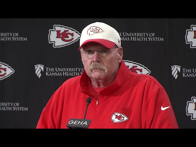 Chiefs head coach Andy Reid  spoke to the media Thursday about Sunday's AFC championship game