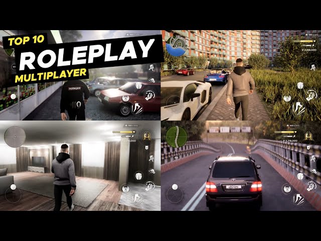 TOP 10 Best Open World ROLE PLAY Games like GTA 5 Online for Android & iOS • High Graphics Games