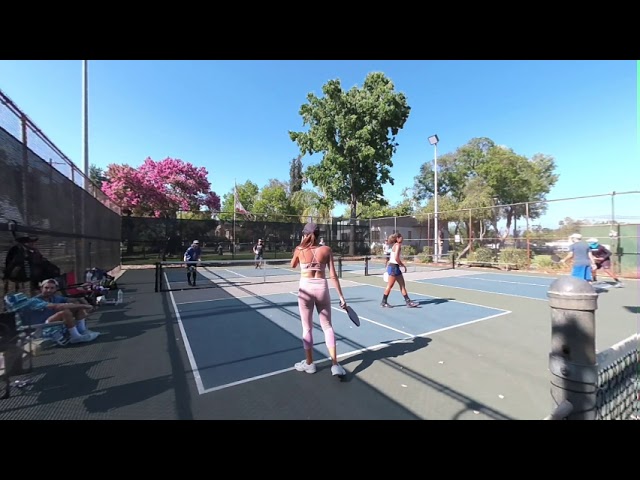 3D VR180 High Level Pickleball 5.0+ Jessie Irvine Christine McGrath KyleM Mark Malott Oculus