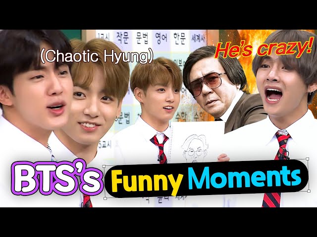 [Knowing Bros] From Caricatures to Voice Impressions!✨ BTS' Multi-talented Moments🔥