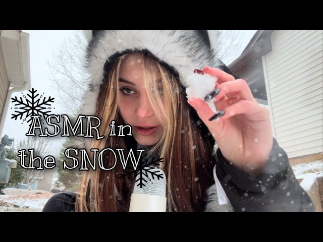 Whispers in the snow | Relaxing Winter ASMR