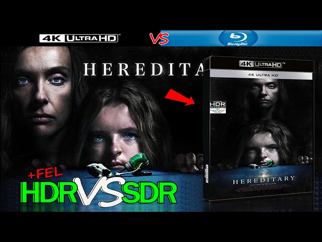 Hereditary 2018 4K UHD HDR ANALYSIS vs 1080p BluRay SDR 100nits #TRUE_DIFFERENCE #WATCH_IN_HDR