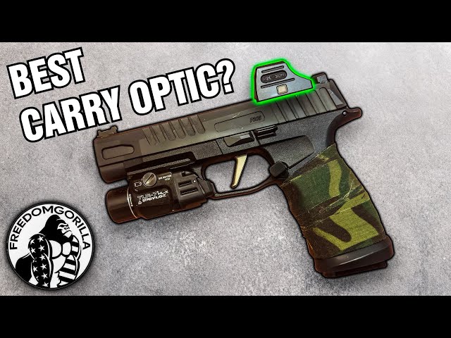 Holosun SCS Carry: The Best Enclosed Optic for Concealed Carry? Bonus-How I Change Fiber Front Site