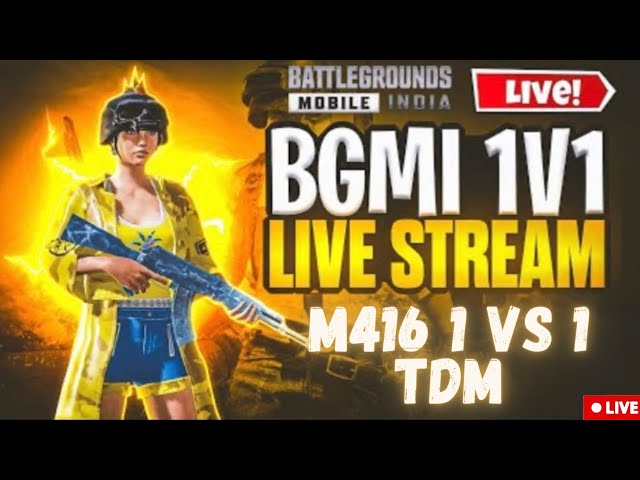 Ryzen1vs1 tdm  challenge | Ryzen tdm live stream | free entry #bgmilive #tdm1vs1