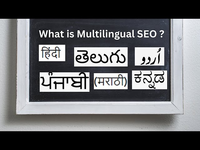 Multilingual SEO Tutorial 2025 in Hindi | Multilingual Website SEO | What is International SEO ?