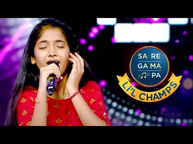 Sa Re Ga Ma Pa Li'l Champs | Sugandha Has Great Control Over Her Voice When Singing Dhadak | Zee Tv