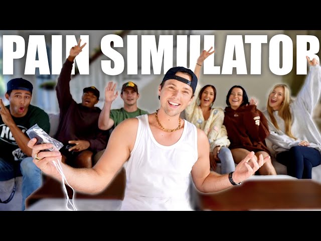 BOYS VS. GIRLS PERIOD PAIN SIMULATOR!!