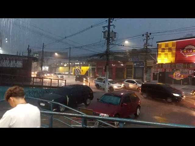 toró de chuva em São Paulo