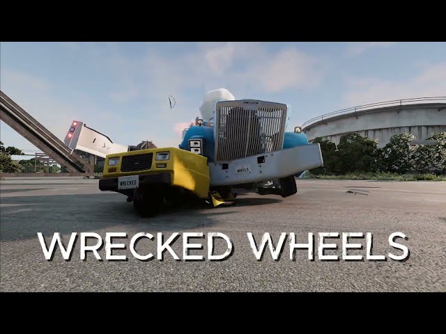 Winter Accidents and Bad Driving Fails Compilation (BeamNG.Drive)