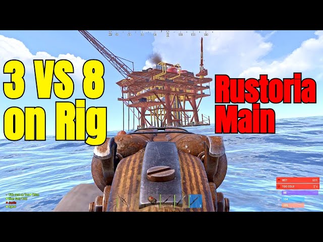 Trio VS Rust Most Competitive Server 😈(850POP Rustoria Main)