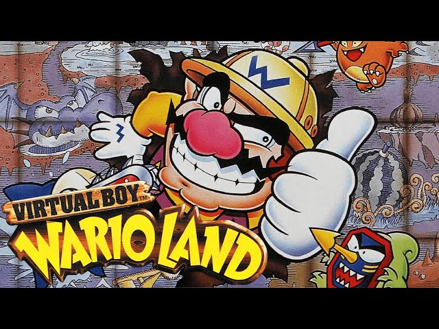 Virtual Boy Wario Land(Até zerar?) (No damage a espreita)