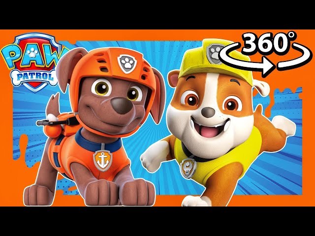 Paw Patrol on a Roll 360° VR | Mission #10 Walkthrough | Save Wally the Walrus