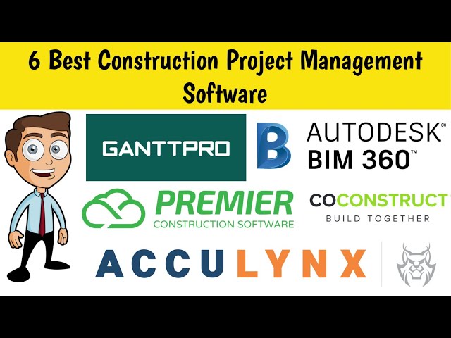 6 Best Construction Project Management software | With Features | 2020 | Techio Civil