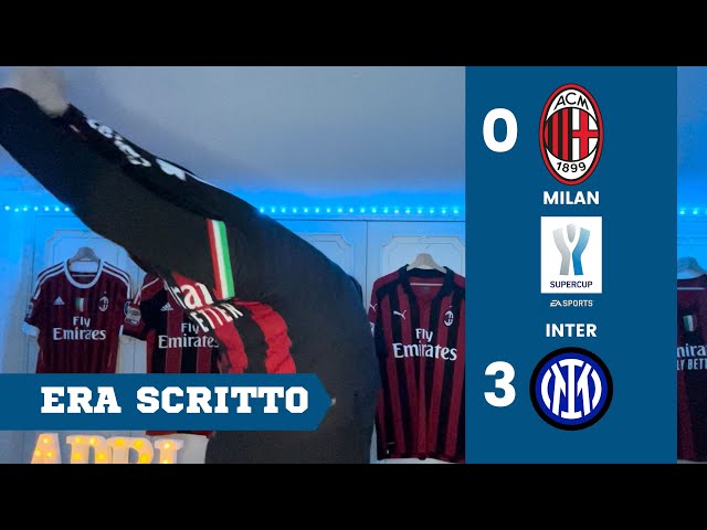 NON CI MERITATE - MILAN-INTER 0-3 - #POSTPARTITA