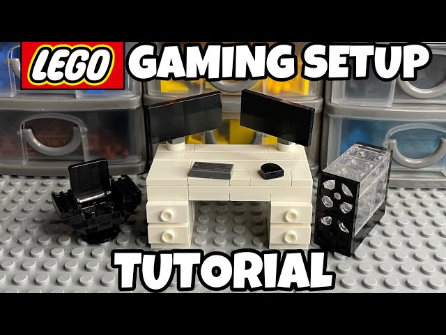 How to make a Lego Gaming Setup!